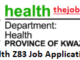 KZN Health Vacancies