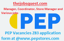 PEP Vacancies
