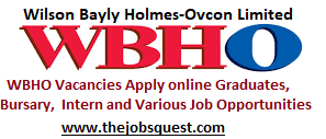 WBHO Vacancies